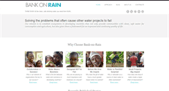 Desktop Screenshot of bankonrain.com